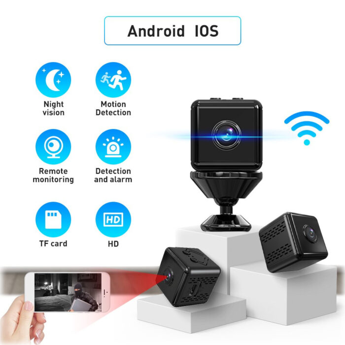 X9 1080p Hd 2mp Magnetic Wifi Mini Camera