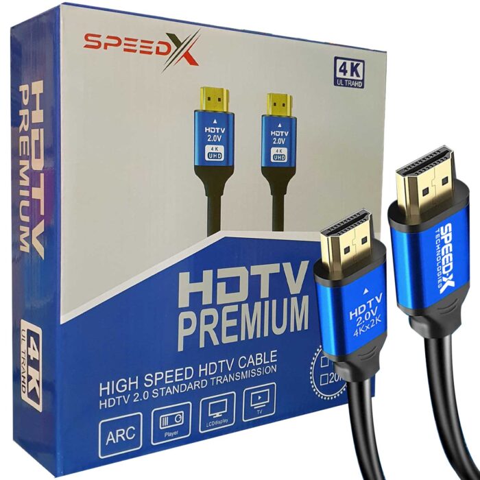 Speed-X 2.0V HDMI Premium Cable Ultra HD 4k 20m