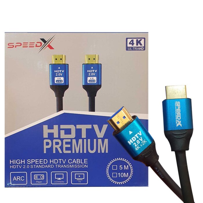 Speed-X 2.0V HDMI Premium Cable Ultra HD 4k 10m