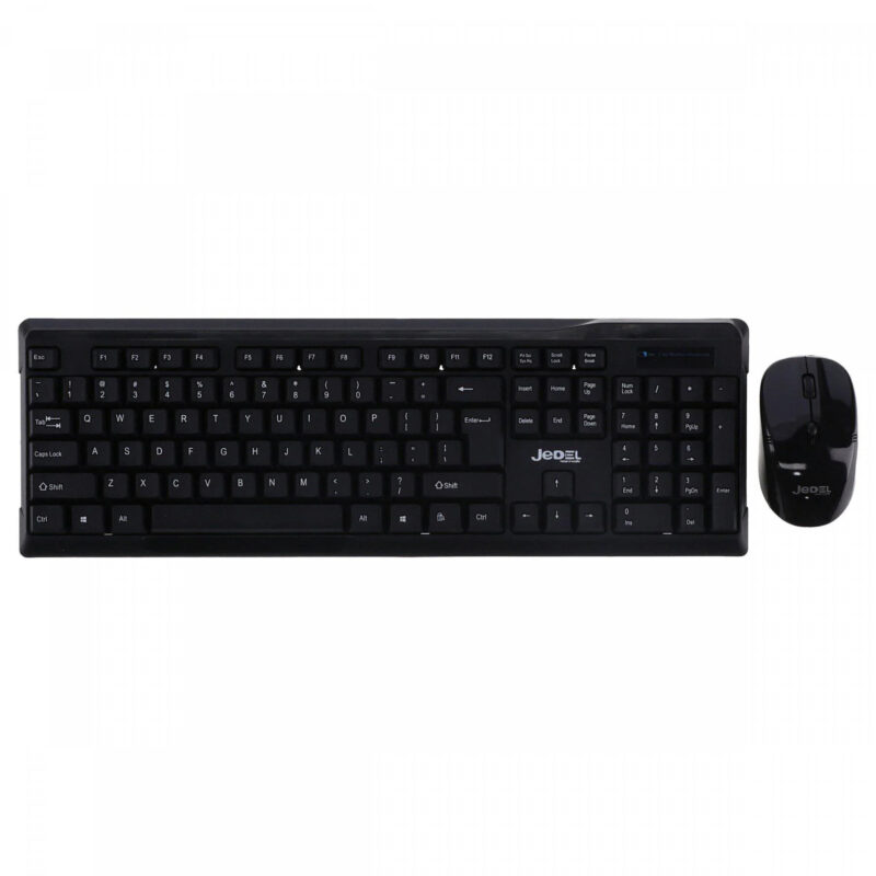 JEDEL Wireless Keyboard Mouse Combo WS1100