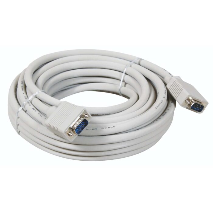 vga cable male to male OD 8MM 10m