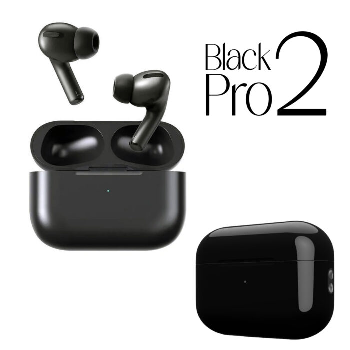 Black Apple Airpods Pro 2 Hengxuan(High Copy Apple)