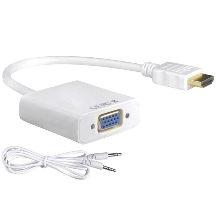 Hdmi to vga converter with sound