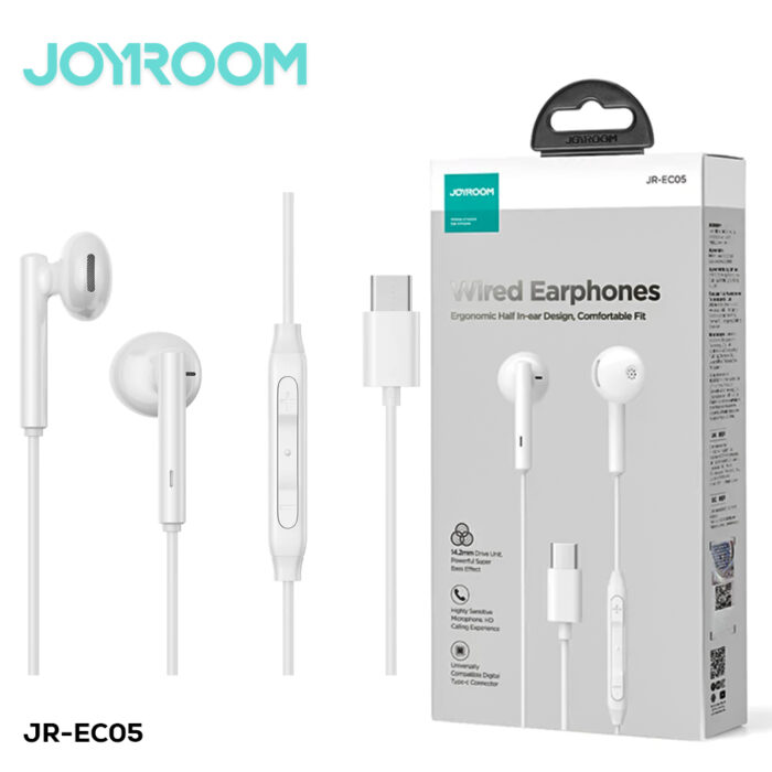 JOYROOM-EC05 TYPE-C Series Wired HandsFree