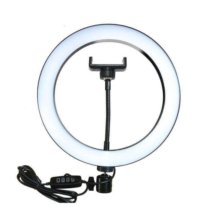 26cm Led Studio Camera Ring Light With Mobile Holder