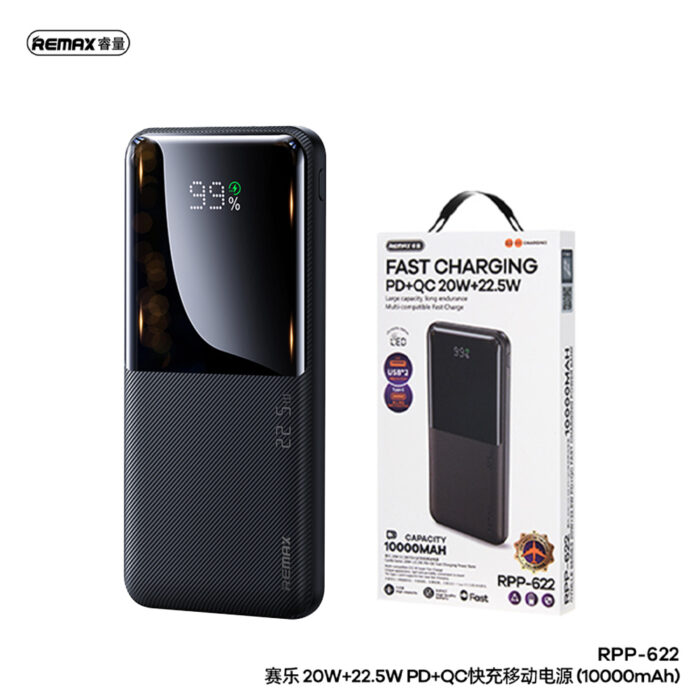 Remax rpp-622 Fast Charging Power Bank 10000mah