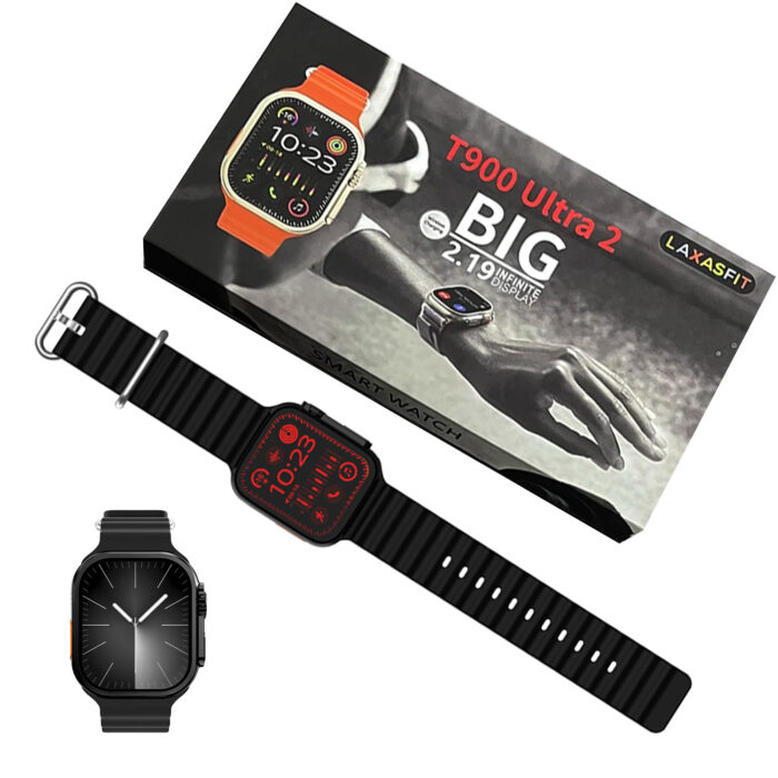 T900 Ultra 2 Series 9 2.19 Inch Screen Smart Watch (Black)