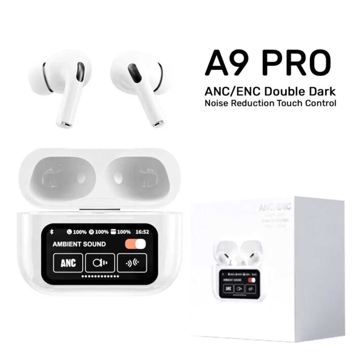 New A9 Pro Apple Airpods ANC/ENC Noise Reduction